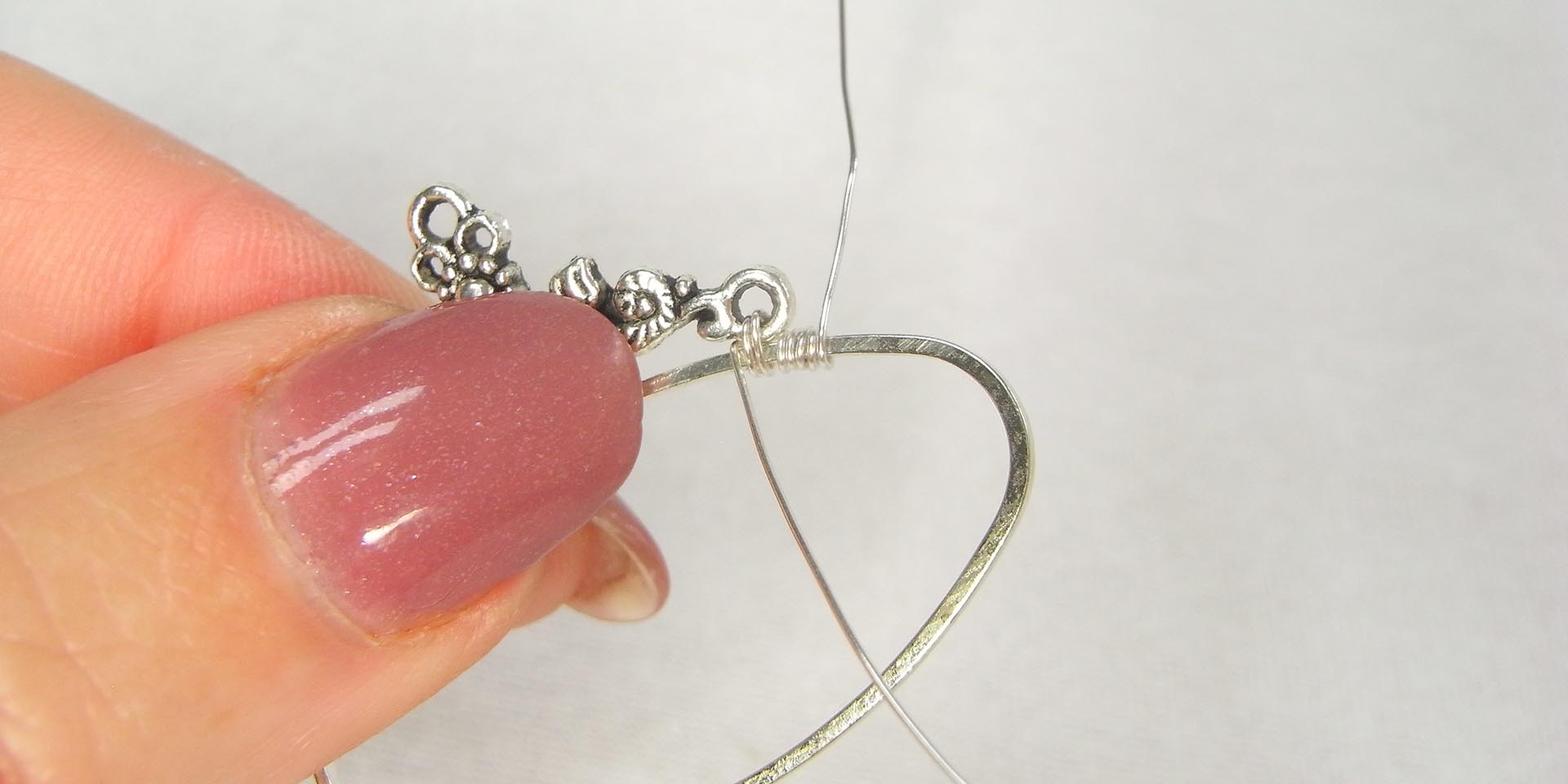 attached charm to bottom of moon